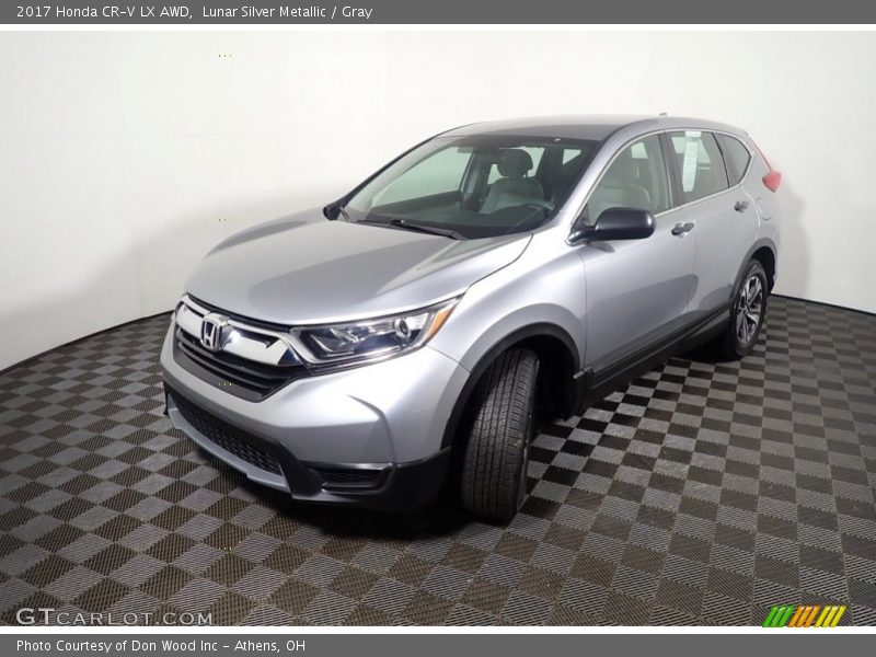 Lunar Silver Metallic / Gray 2017 Honda CR-V LX AWD