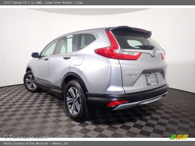 Lunar Silver Metallic / Gray 2017 Honda CR-V LX AWD