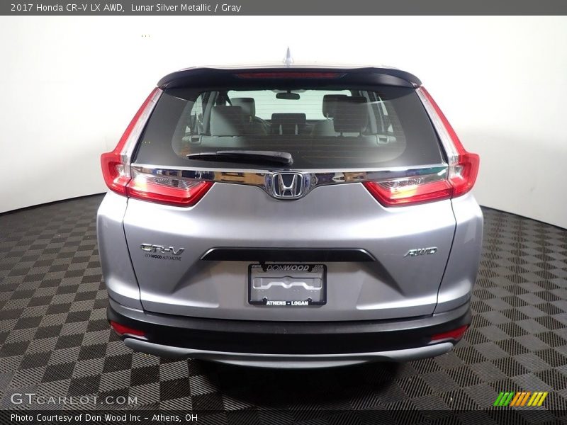 Lunar Silver Metallic / Gray 2017 Honda CR-V LX AWD