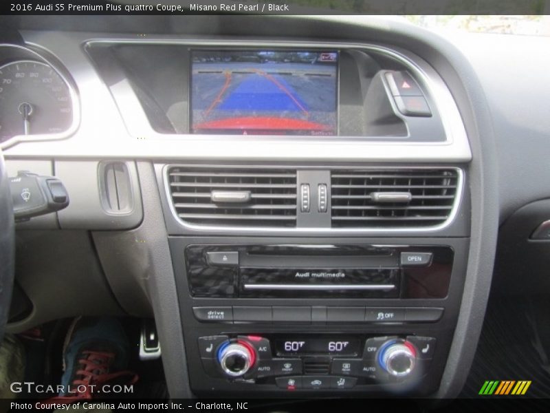 Controls of 2016 S5 Premium Plus quattro Coupe