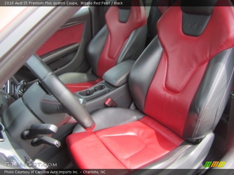  2016 S5 Premium Plus quattro Coupe Black Interior