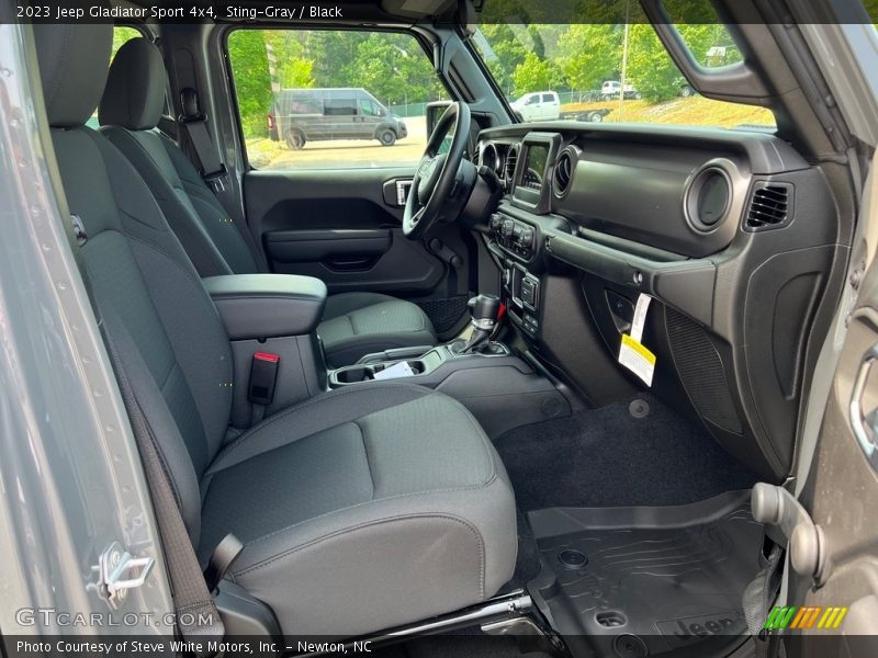 Front Seat of 2023 Gladiator Sport 4x4
