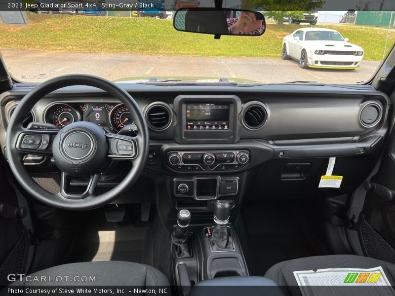 Dashboard of 2023 Gladiator Sport 4x4