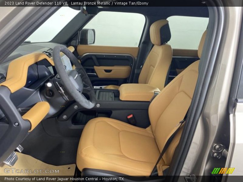 Front Seat of 2023 Defender 110 V8