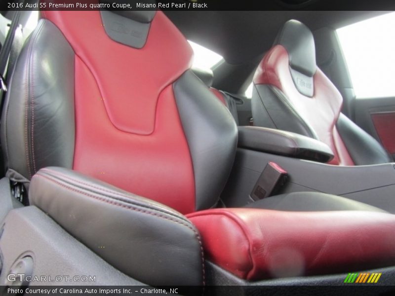Front Seat of 2016 S5 Premium Plus quattro Coupe