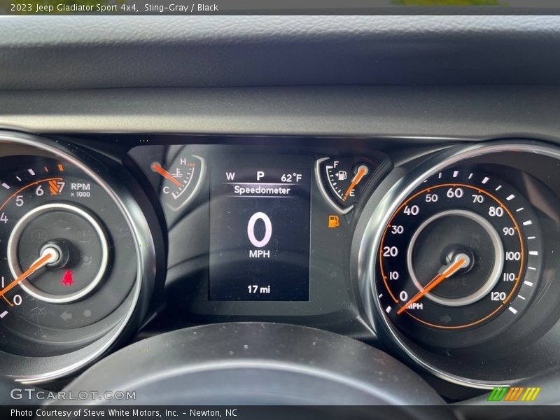  2023 Gladiator Sport 4x4 Sport 4x4 Gauges