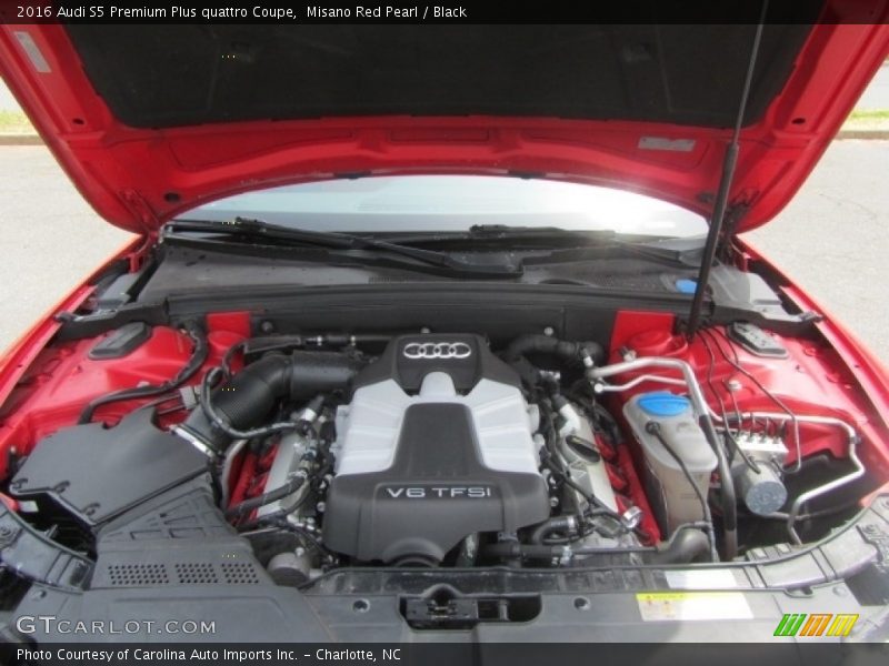  2016 S5 Premium Plus quattro Coupe Engine - 3.0 Liter TFSI Supercharged DOHC 24-Valve VVT V6