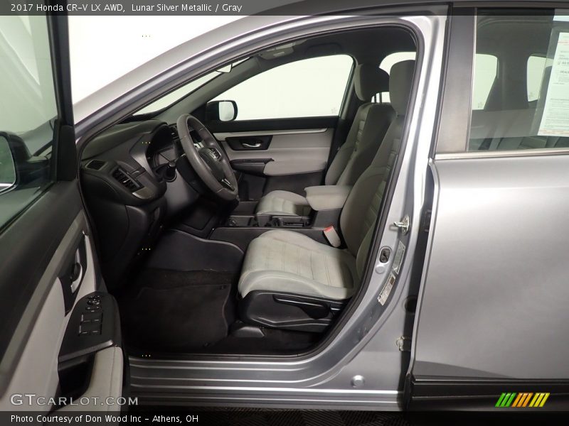 Lunar Silver Metallic / Gray 2017 Honda CR-V LX AWD
