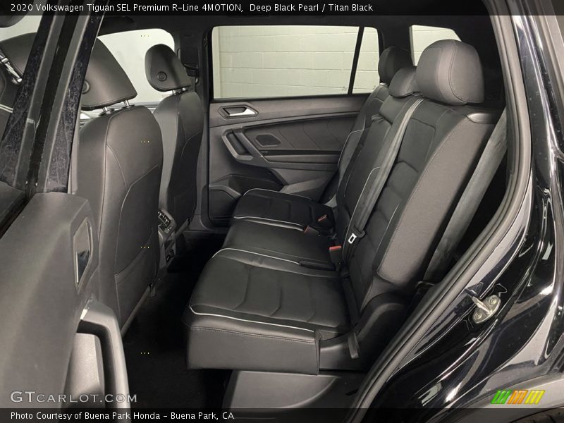 Rear Seat of 2020 Tiguan SEL Premium R-Line 4MOTION