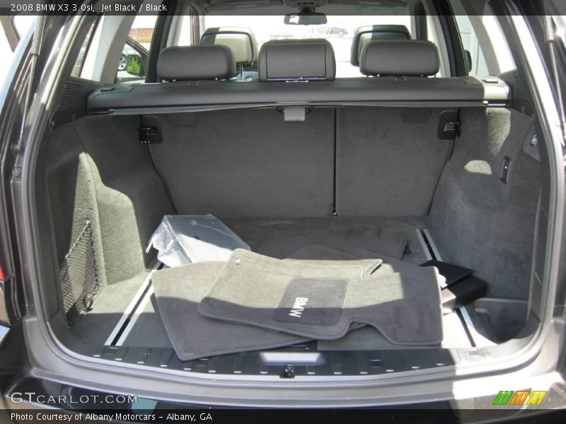 Jet Black / Black 2008 BMW X3 3.0si