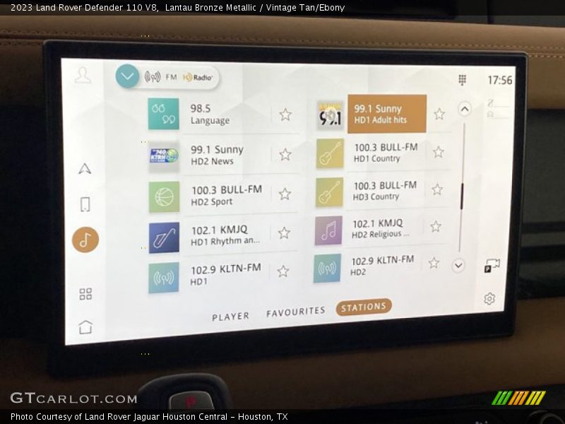Audio System of 2023 Defender 110 V8