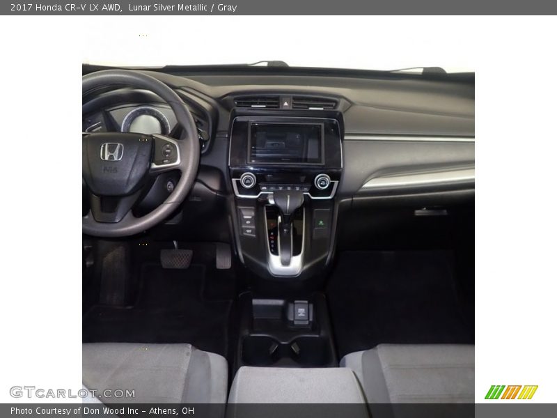 Lunar Silver Metallic / Gray 2017 Honda CR-V LX AWD