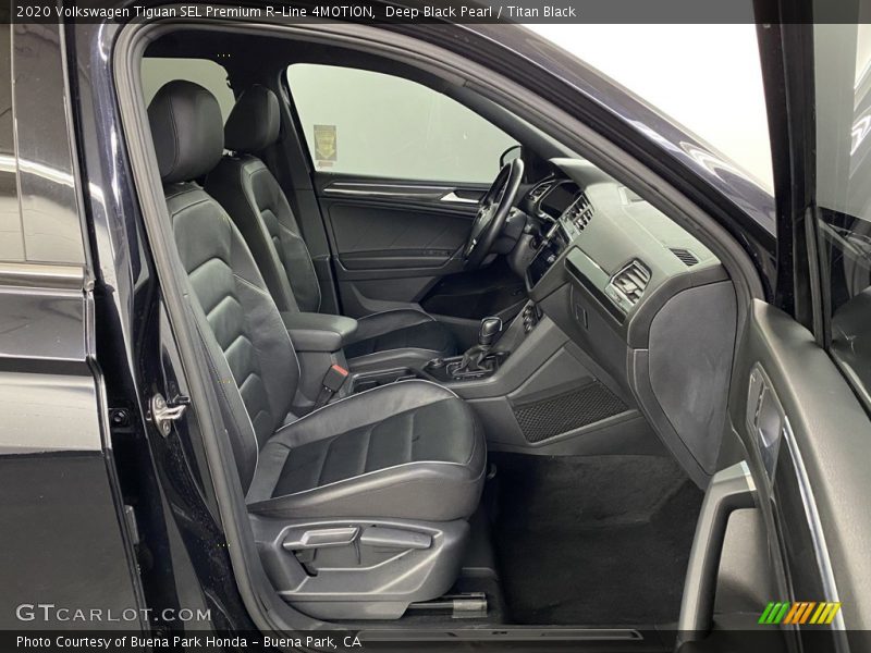 Front Seat of 2020 Tiguan SEL Premium R-Line 4MOTION