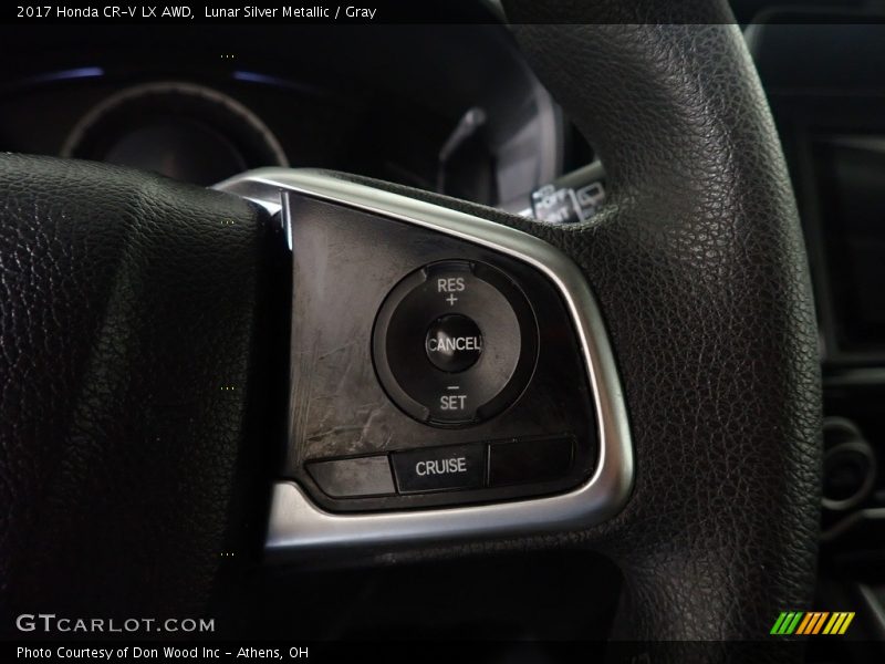 Lunar Silver Metallic / Gray 2017 Honda CR-V LX AWD