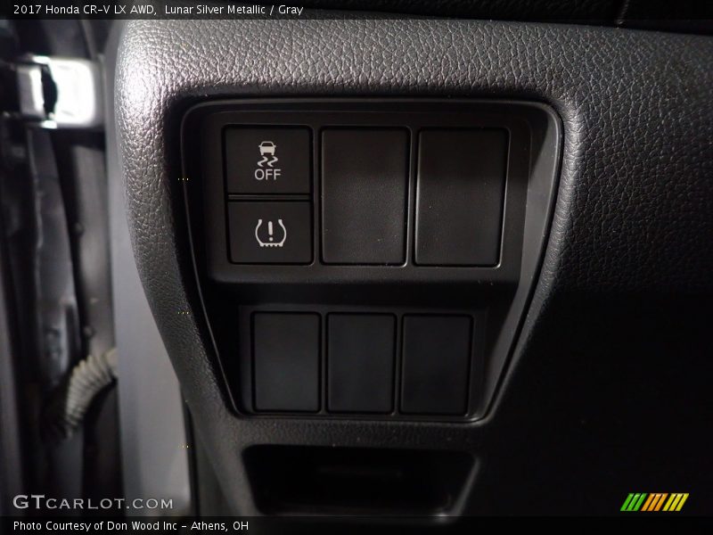 Lunar Silver Metallic / Gray 2017 Honda CR-V LX AWD