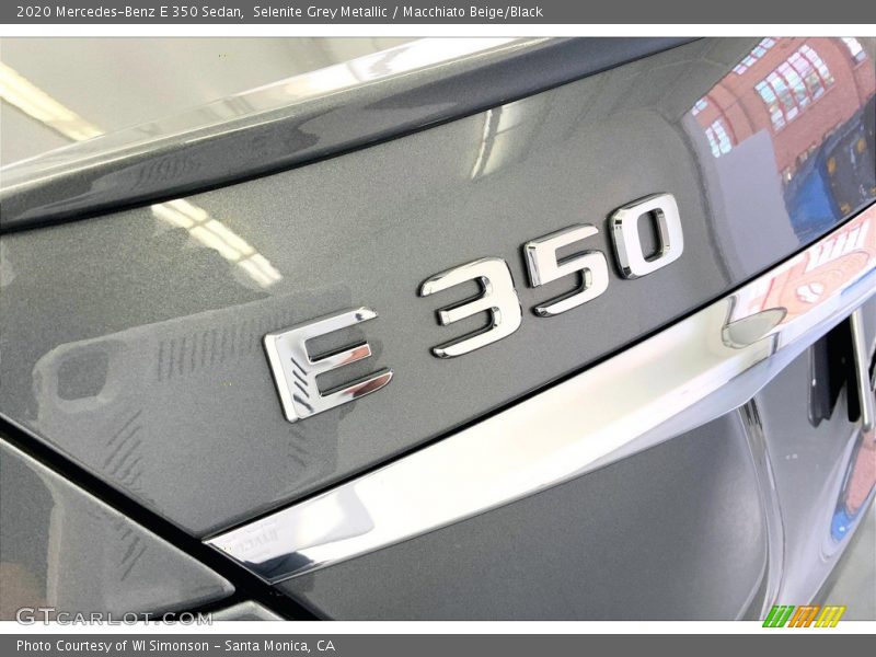 Selenite Grey Metallic / Macchiato Beige/Black 2020 Mercedes-Benz E 350 Sedan