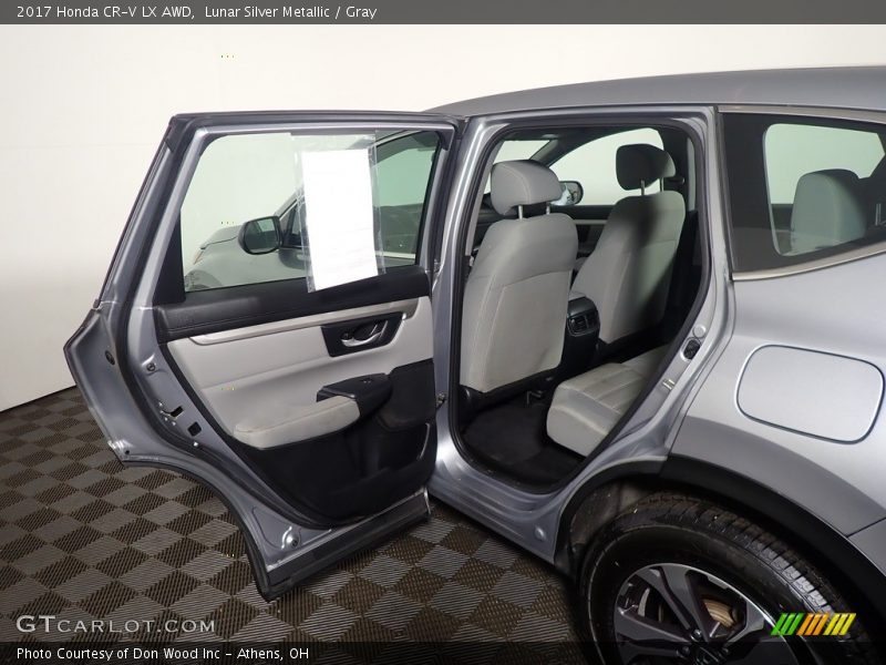 Lunar Silver Metallic / Gray 2017 Honda CR-V LX AWD