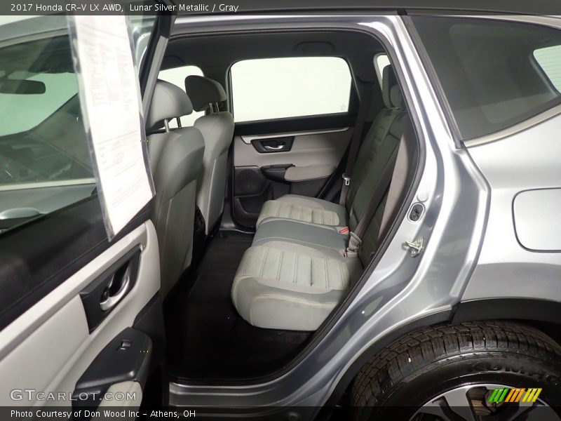 Lunar Silver Metallic / Gray 2017 Honda CR-V LX AWD