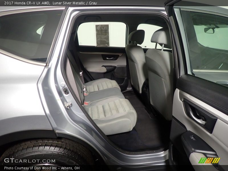 Lunar Silver Metallic / Gray 2017 Honda CR-V LX AWD