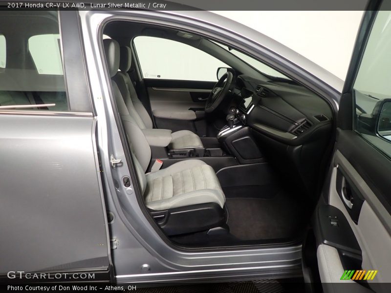 Lunar Silver Metallic / Gray 2017 Honda CR-V LX AWD