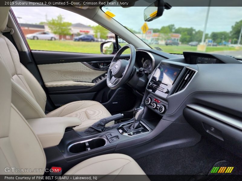 Front Seat of 2019 Impreza 2.0i Limited 5-Door