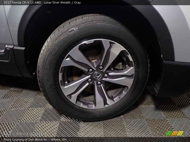 Lunar Silver Metallic / Gray 2017 Honda CR-V LX AWD