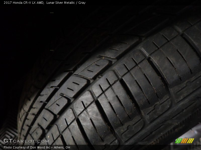 Lunar Silver Metallic / Gray 2017 Honda CR-V LX AWD