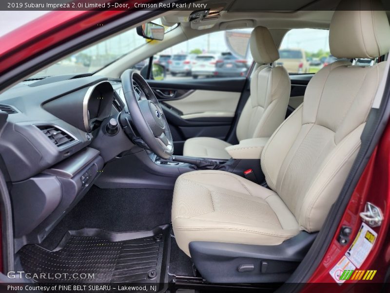  2019 Impreza 2.0i Limited 5-Door Ivory Interior