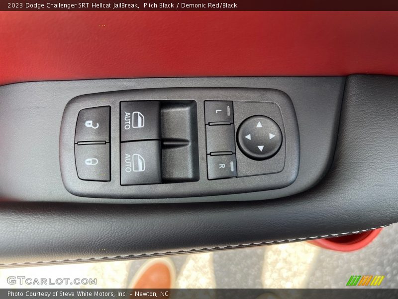 Door Panel of 2023 Challenger SRT Hellcat JailBreak