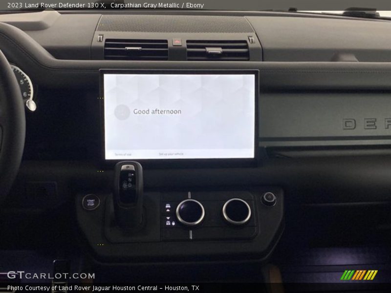 Carpathian Gray Metallic / Ebony 2023 Land Rover Defender 130 X