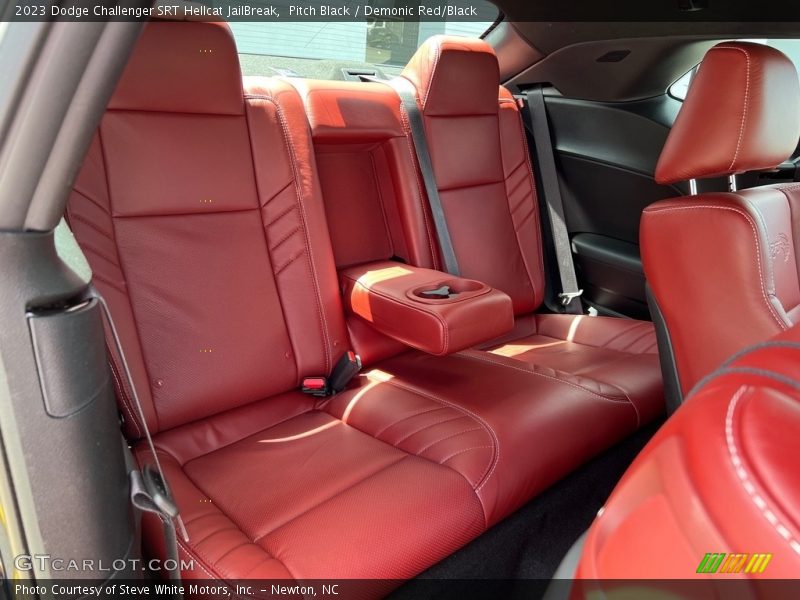Rear Seat of 2023 Challenger SRT Hellcat JailBreak