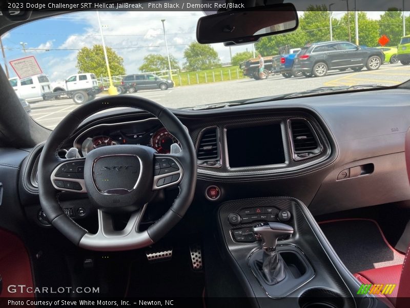 Dashboard of 2023 Challenger SRT Hellcat JailBreak