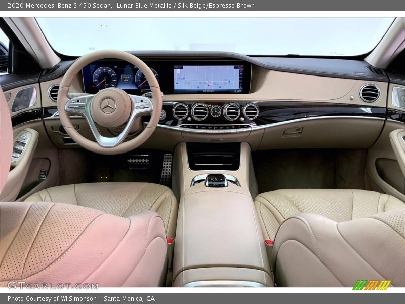 Front Seat of 2020 S 450 Sedan