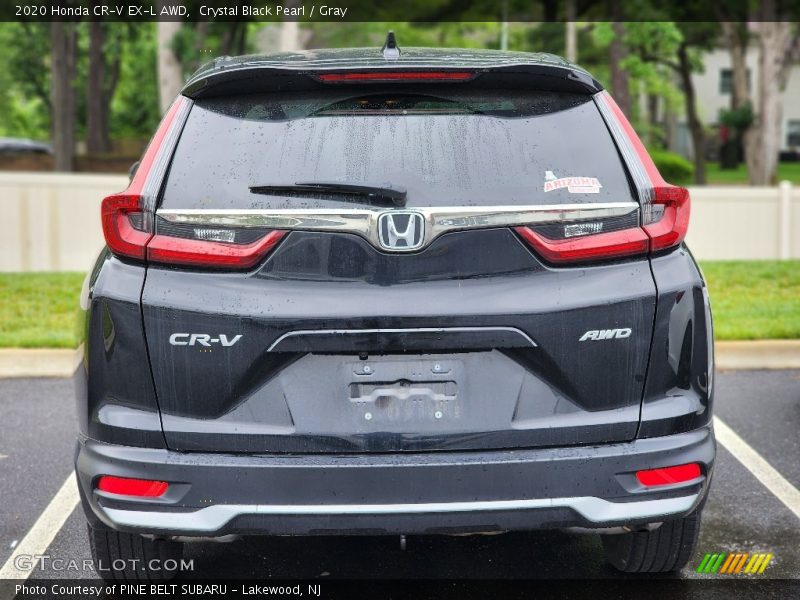 Crystal Black Pearl / Gray 2020 Honda CR-V EX-L AWD