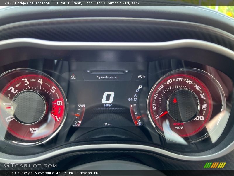  2023 Challenger SRT Hellcat JailBreak SRT Hellcat JailBreak Gauges