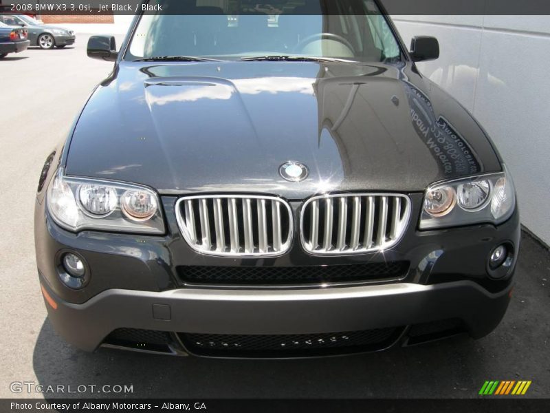 Jet Black / Black 2008 BMW X3 3.0si