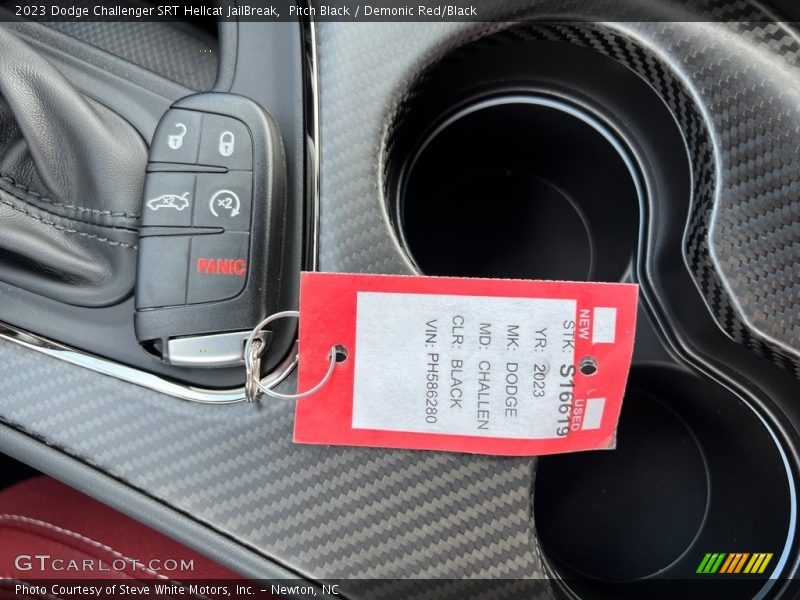 Keys of 2023 Challenger SRT Hellcat JailBreak