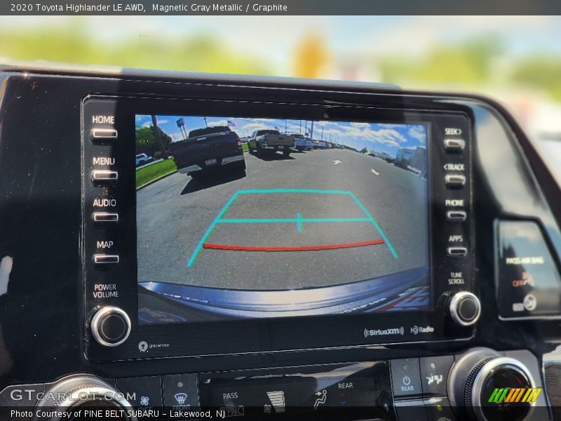 Controls of 2020 Highlander LE AWD