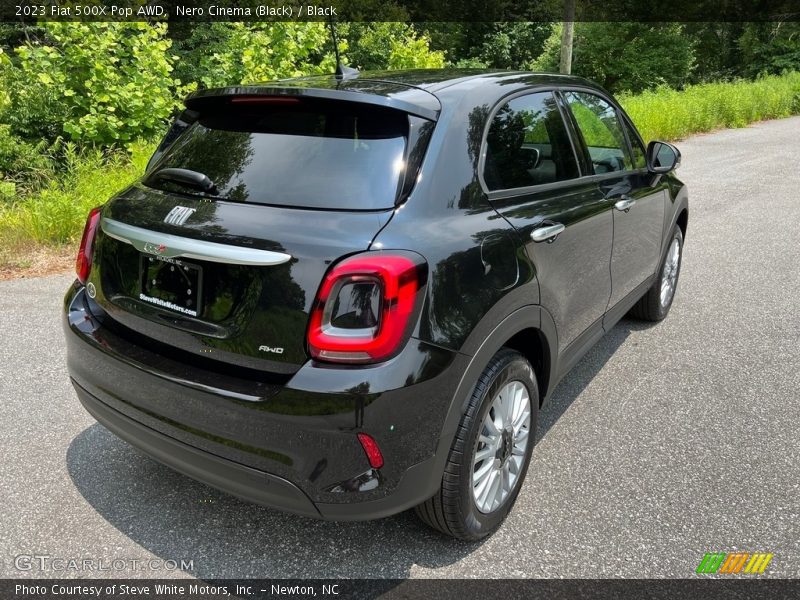 Nero Cinema (Black) / Black 2023 Fiat 500X Pop AWD