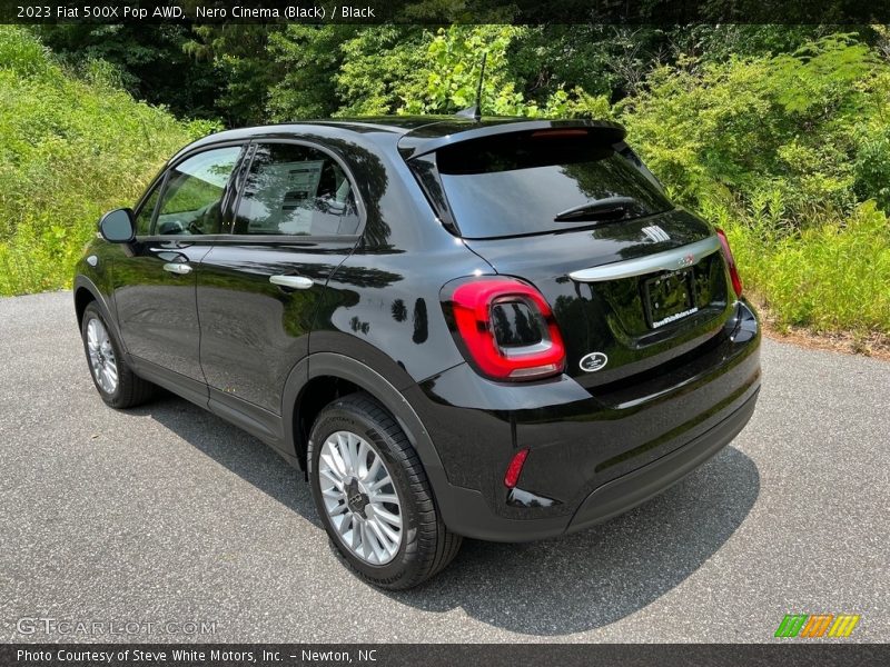 Nero Cinema (Black) / Black 2023 Fiat 500X Pop AWD