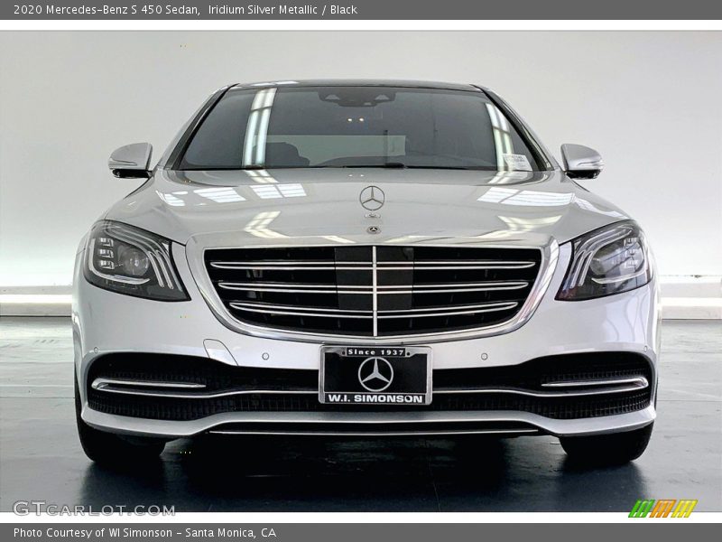 Iridium Silver Metallic / Black 2020 Mercedes-Benz S 450 Sedan