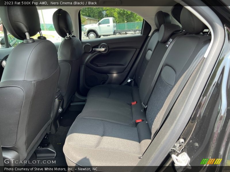 Rear Seat of 2023 500X Pop AWD