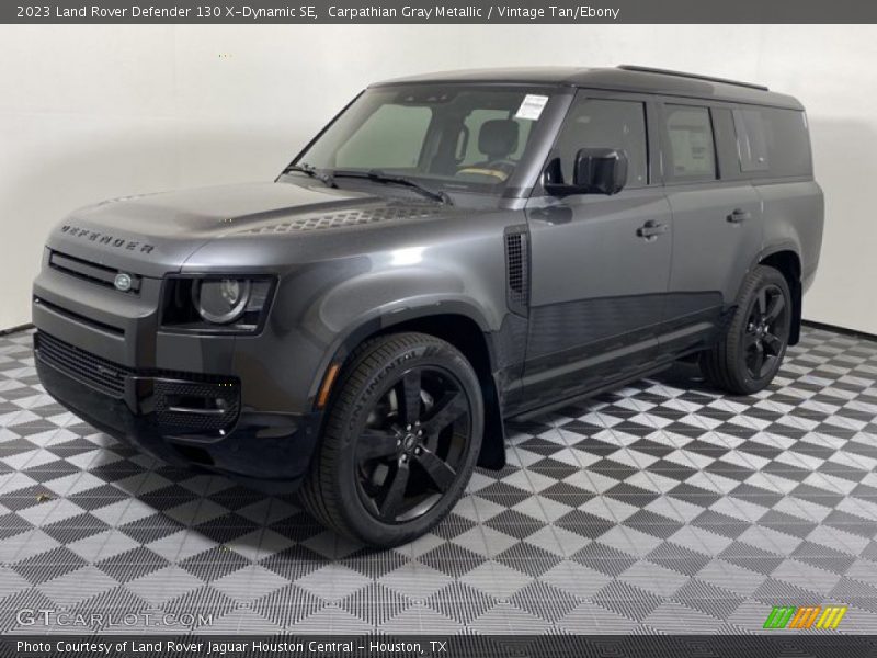 Carpathian Gray Metallic / Vintage Tan/Ebony 2023 Land Rover Defender 130 X-Dynamic SE