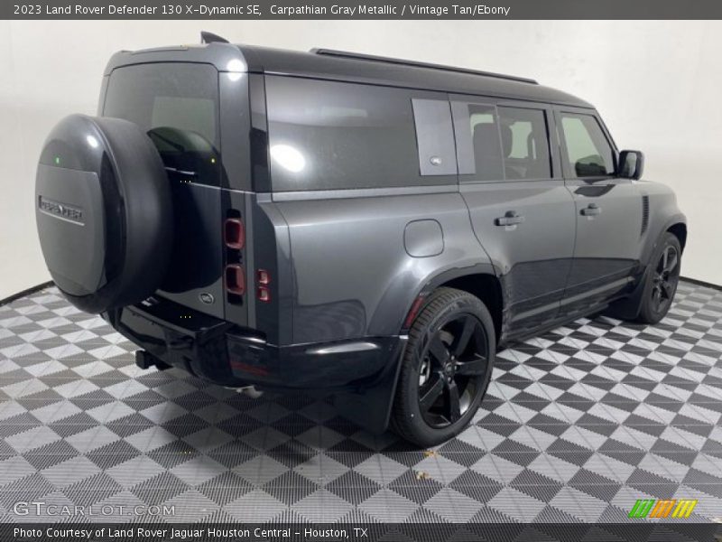 Carpathian Gray Metallic / Vintage Tan/Ebony 2023 Land Rover Defender 130 X-Dynamic SE