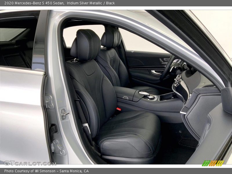 Iridium Silver Metallic / Black 2020 Mercedes-Benz S 450 Sedan