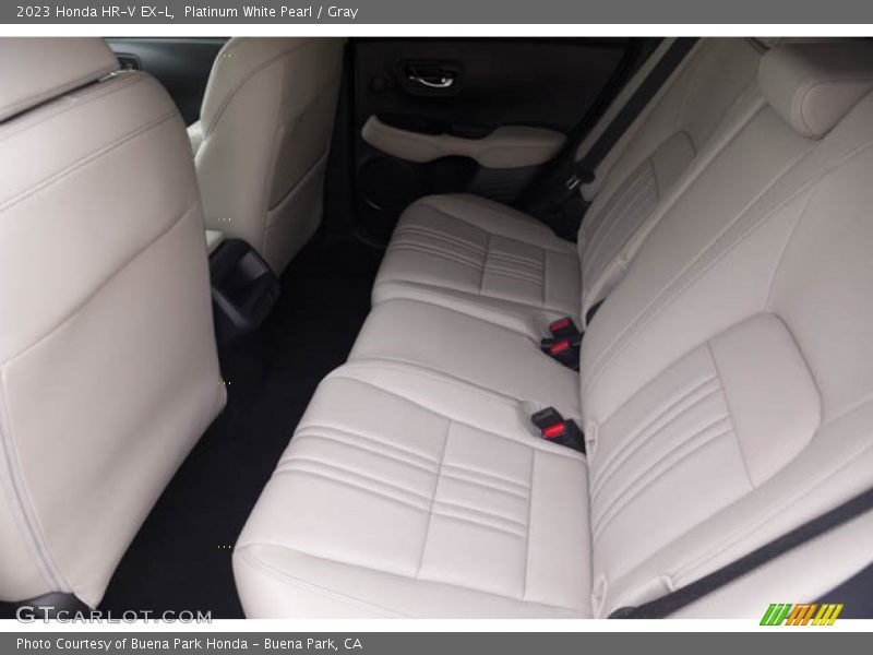 Platinum White Pearl / Gray 2023 Honda HR-V EX-L