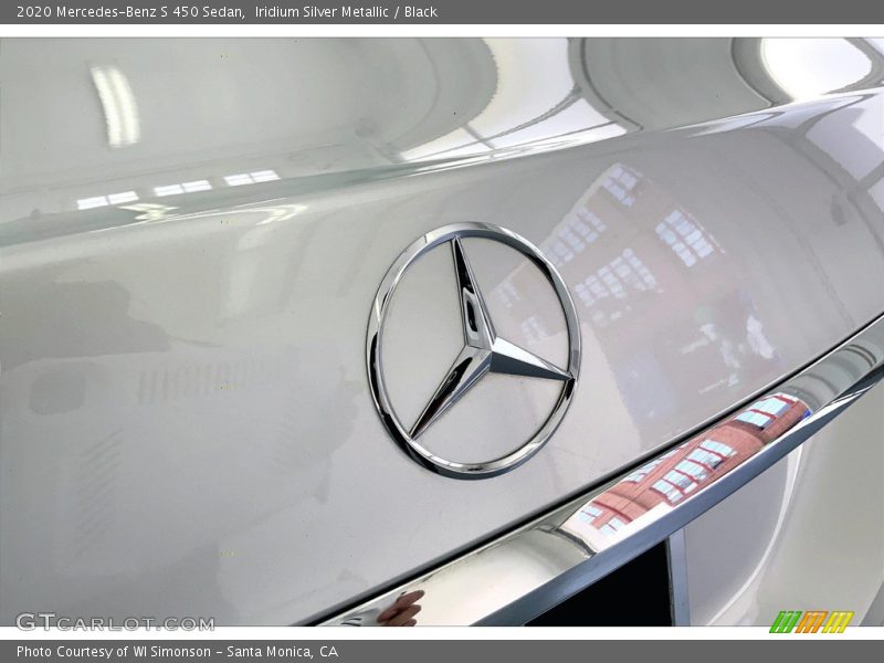 Iridium Silver Metallic / Black 2020 Mercedes-Benz S 450 Sedan