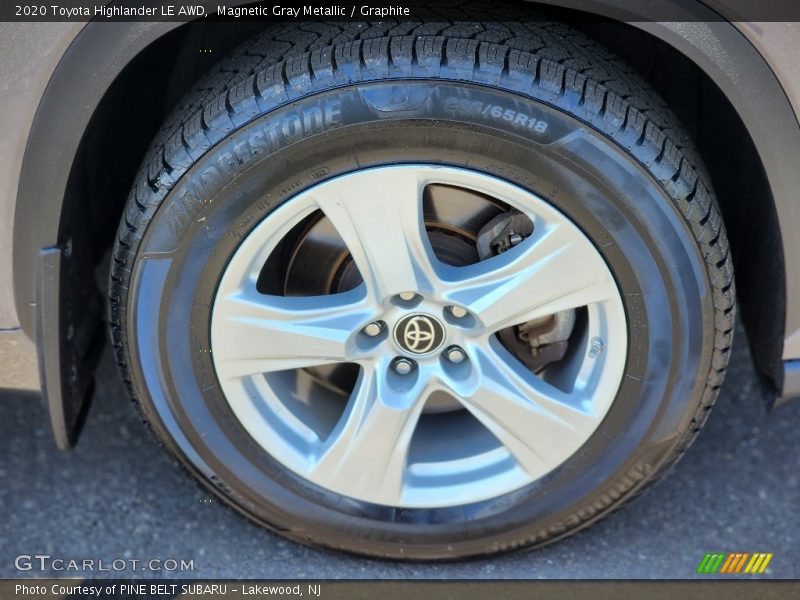  2020 Highlander LE AWD Wheel
