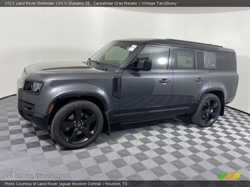 Carpathian Gray Metallic / Vintage Tan/Ebony 2023 Land Rover Defender 130 X-Dynamic SE
