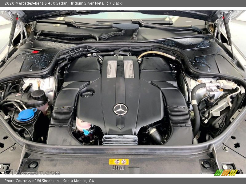  2020 S 450 Sedan Engine - 3.0 Liter DI biturbo DOHC 24-Valve VVT V6